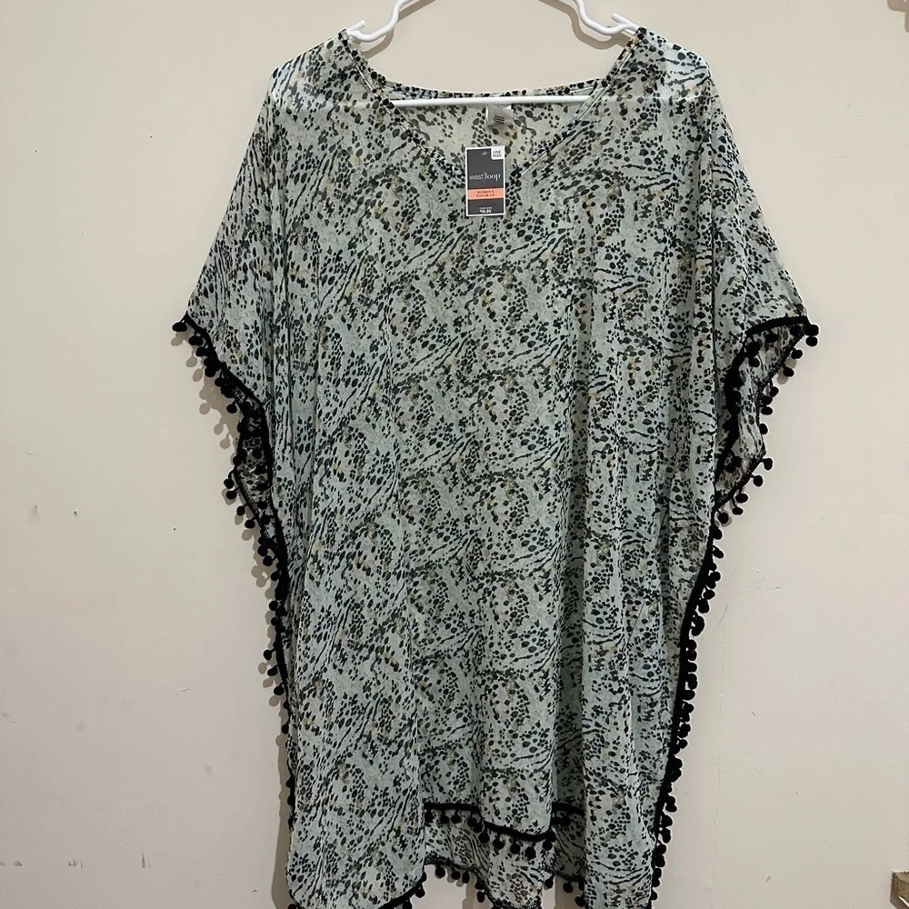 West Loop One Size Swimming Beach Cover Up